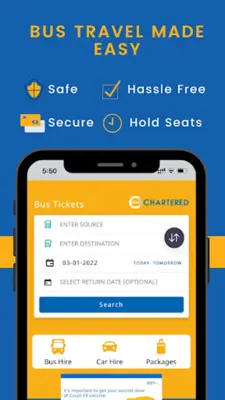 Chartered Bus android App screenshot 14